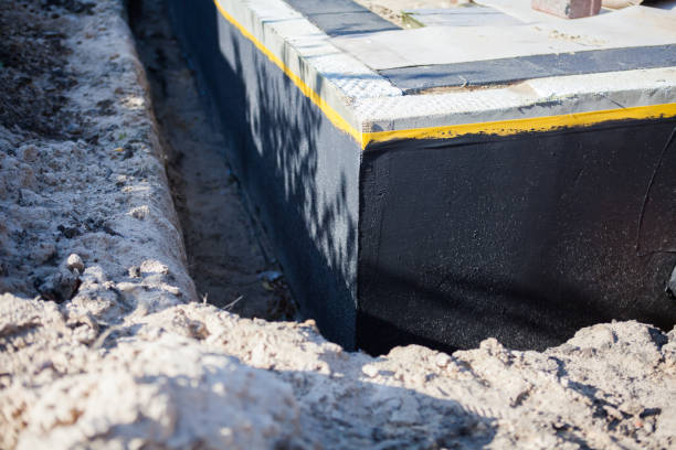 SJ Waterproofing Pros completing home waterproofing near Lewisville, IN